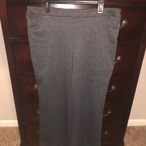 NY and Company Herringbone Wide Leg Trousers.